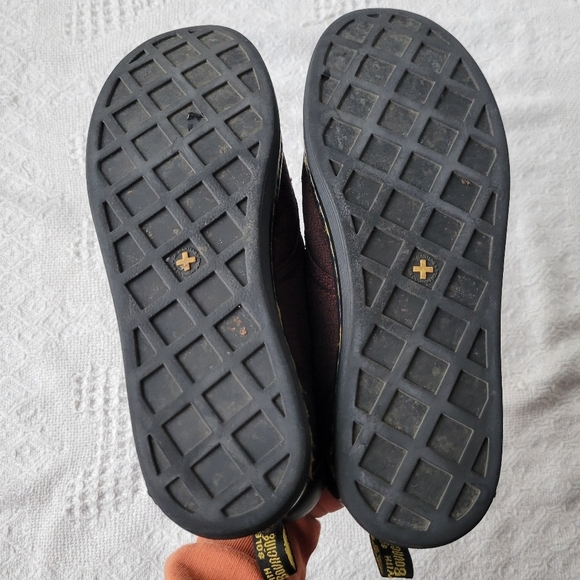 Dr, Marten MAELLY Lace-up Padded Ankle Lightweight Casual High Top -Burgundy - Picture 9 of 10